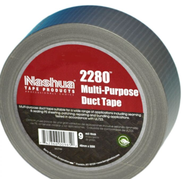 Duct Tape - Nashua 48mm X 55m (2"X 60 YDS) 24 Rolls Per Case